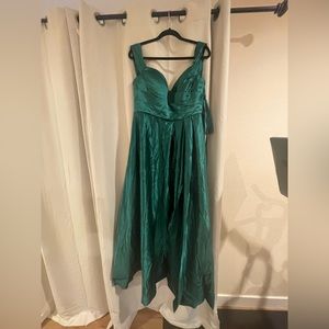 Green dress